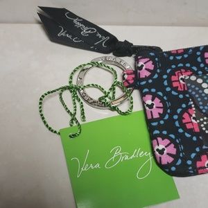 Vera Bradley Accessories - Vera Bradley Disney Parks Mickey Medallion Zip ID Vera Bradley Accessories - Vera Bradley Disney Parks Mickey Medallion Zip ID